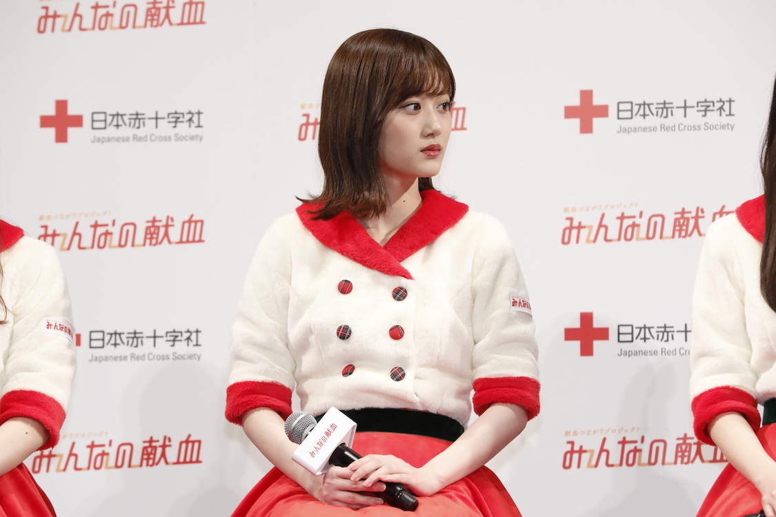 「みんなの献血」クリスマスPRイベントより