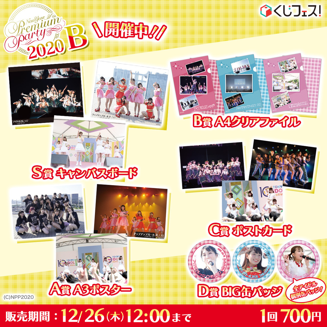 NewYear Premium Party 2020くじ[B]