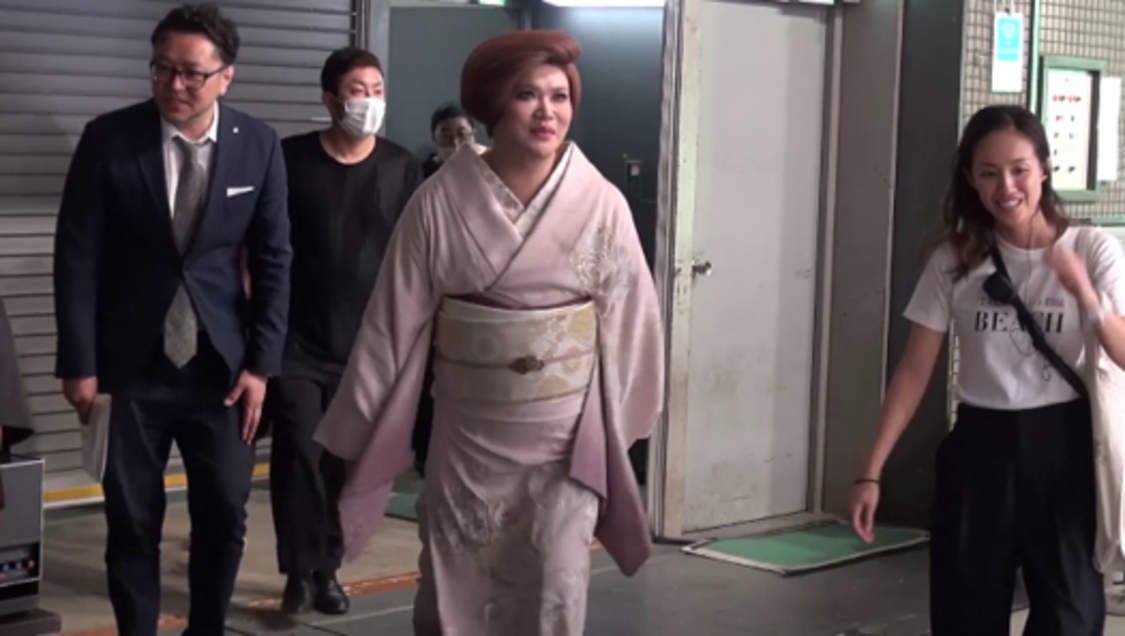 CMメイキング写真