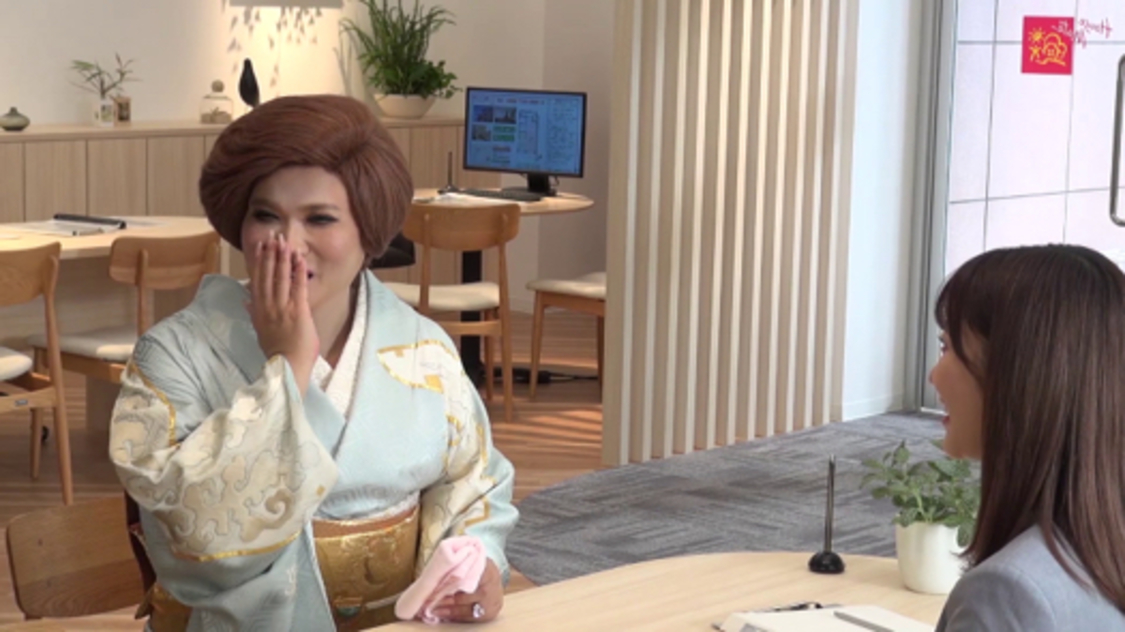 CMメイキング写真