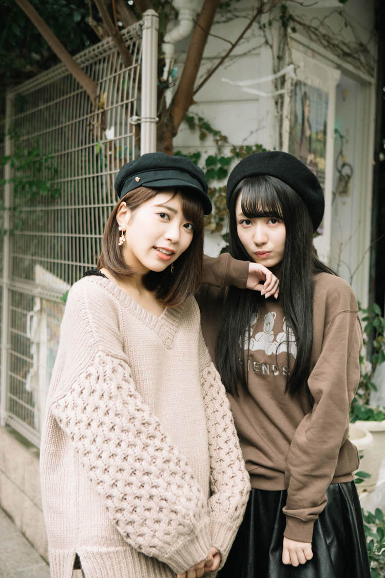 井上真由子、長尾しおり（SUPER☆GiRLS）