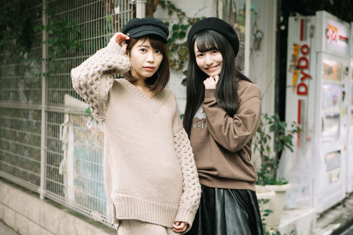 井上真由子、長尾しおり（SUPER☆GiRLS）