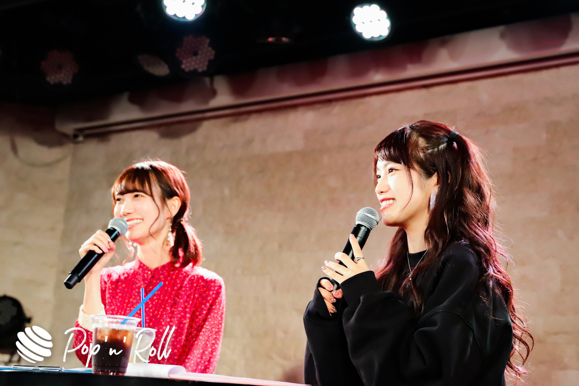 江嶋綾恵梨、森みはる（26時のマスカレイド）＜ぽぷろないと vol.11＞南青山Future SEVEN（2019年12月10日）