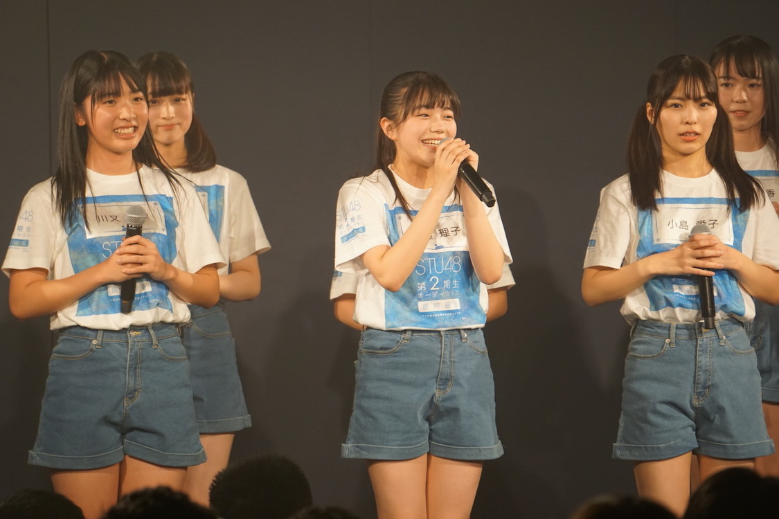 ＜STU48 2期研究生 お披露目イベント＞©︎STU
