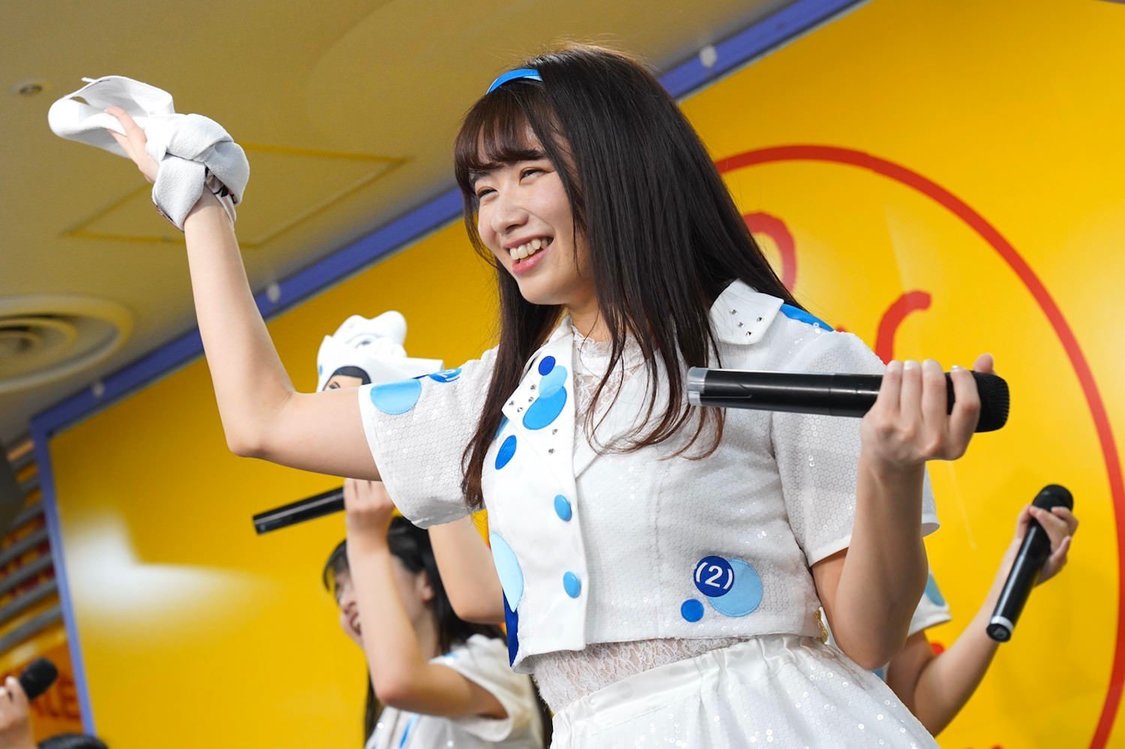 アップアップガールズ（２）＜「世界で一番かわいいアイドル/し・て・る・も・ん」リリースイベント＞タワーレコード八王子店（2019年12月22日）