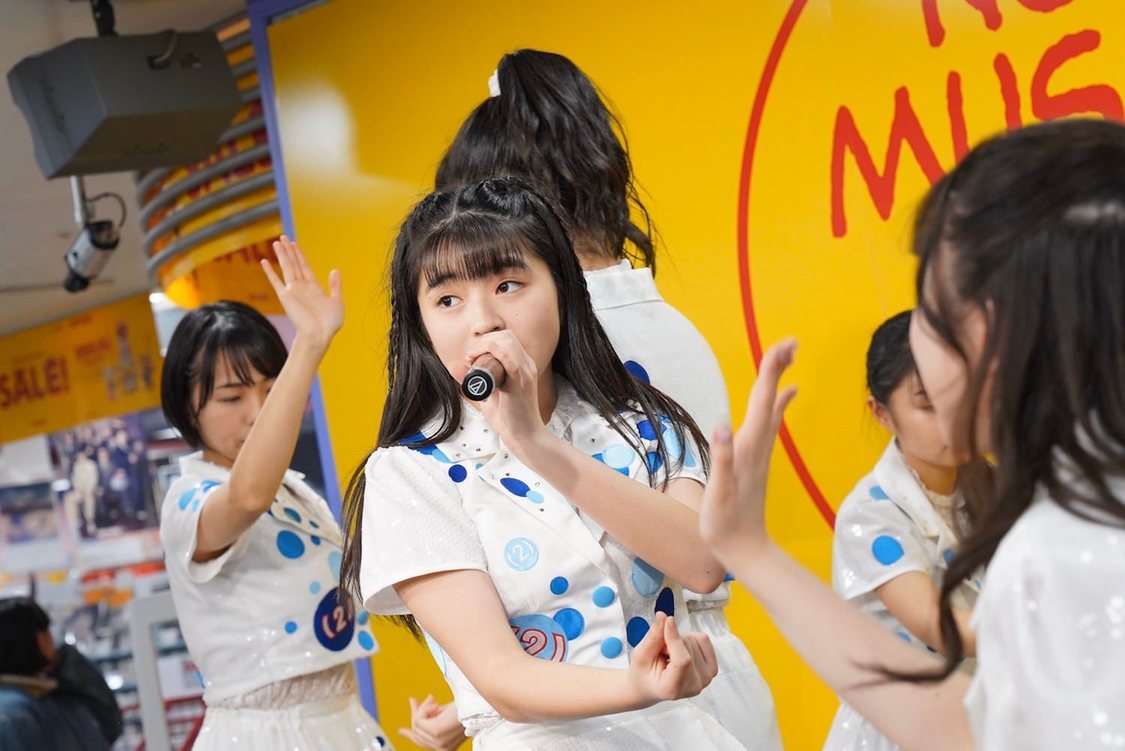 アップアップガールズ（２）＜「世界で一番かわいいアイドル/し・て・る・も・ん」リリースイベント＞タワーレコード八王子店（2019年12月22日）