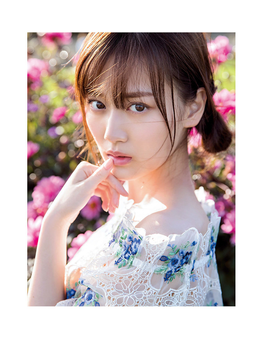 乃木坂46 山下美月1st写真集『忘れられない人』楽天ブックス版限定裏表紙（撮影／須江隆治）