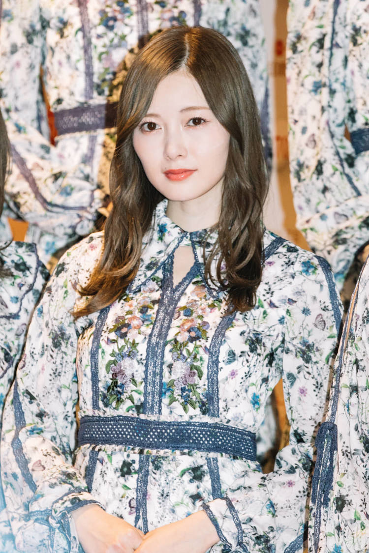 白石麻衣『第70回NHK紅白歌合戦』リハーサルフォトセッション