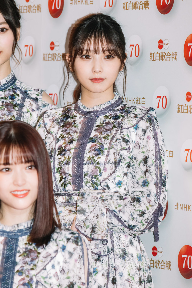 与田祐希『第70回NHK紅白歌合戦』リハーサルフォトセッション