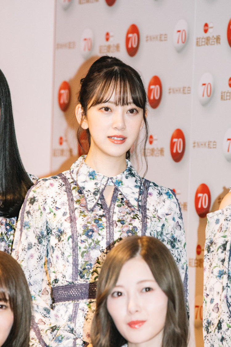 堀未央奈『第70回NHK紅白歌合戦』リハーサルフォトセッション