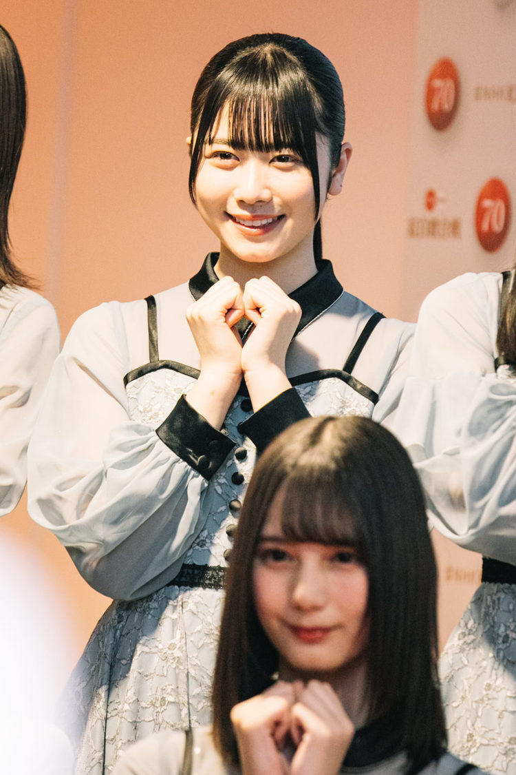 丹生明里『第70回NHK紅白歌合戦』リハーサルフォトセッション