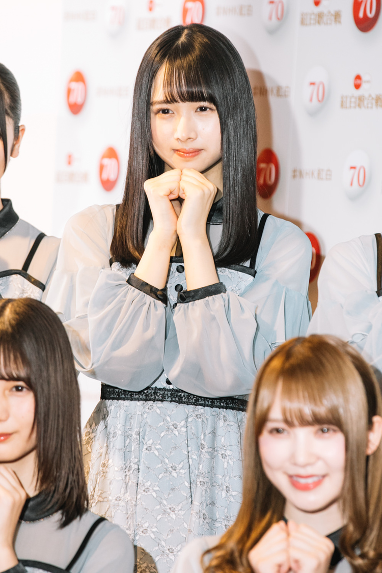 上村ひなの『第70回NHK紅白歌合戦』リハーサルフォトセッション