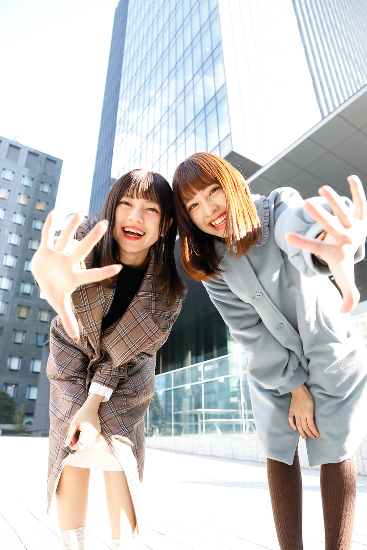 廣川奈々聖（わーすた）、沖口優奈（マジカル・パンチライン）