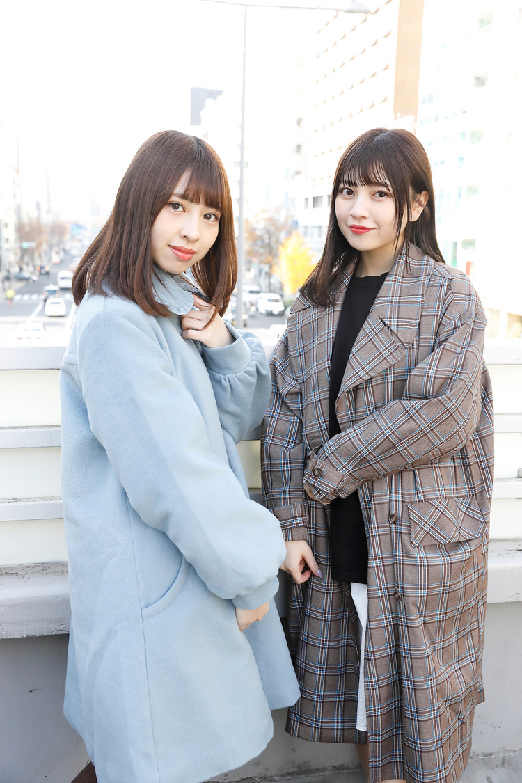 沖口優奈（マジカル・パンチライン）、廣川奈々聖（わーすた）