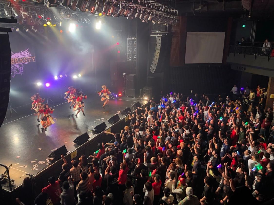 アンダービースティー＜UB元旦ワンマンライブ2020～あけおめbeasty～＞TSUTAYA O-EAST（2020年1月1日）