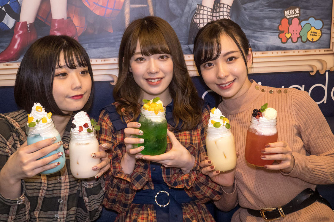 神宿・小山ひな、塩見きら、一ノ瀬みか｜神宿×ビッグエコーコラボルーム（ビッグエコー渋谷センター街本店）