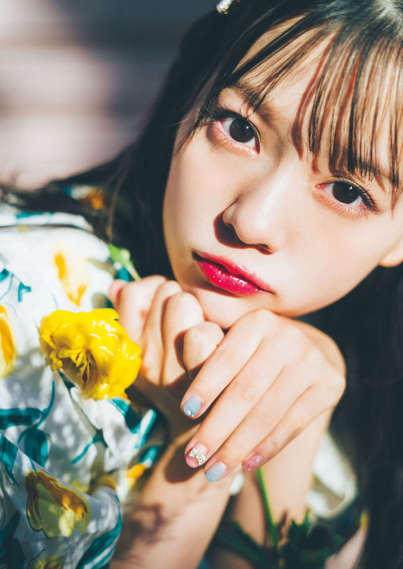 メイク企画「Blooming Spring Color Make-up」齊藤なぎさ