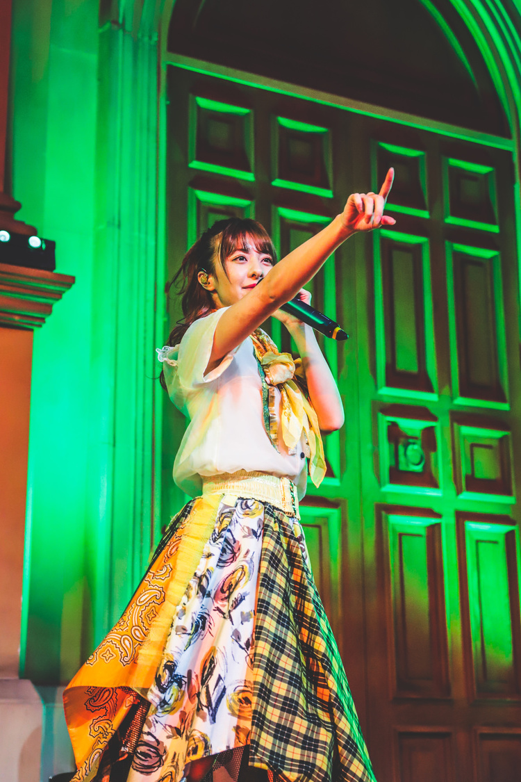 羽島みき＜神宿ニューアルバム『kamiyado complete best 2018-2019』発売記念イベント＞お台場ヴィーナスフォート教会広場（2020年1月17日）