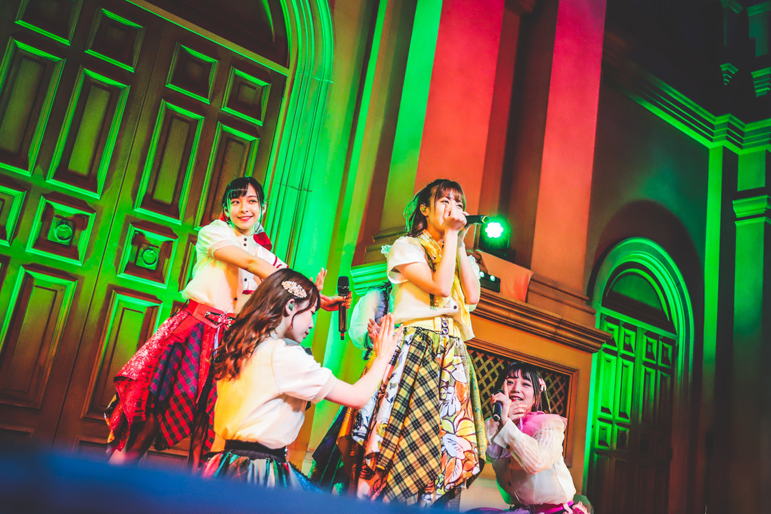 ＜神宿ニューアルバム『kamiyado complete best 2018-2019』発売記念イベント＞お台場ヴィーナスフォート教会広場（2020年1月17日）