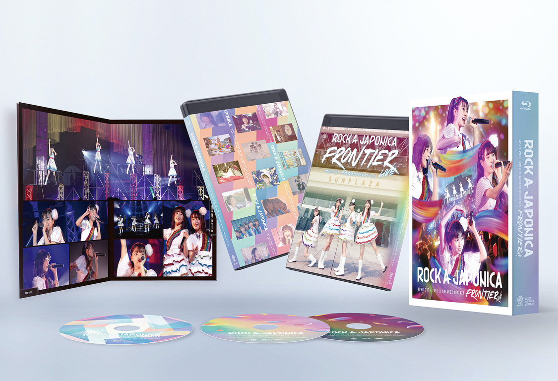 『ROCK A JAPONICA “FRONTIER” LIVE  〜中野サンプラザ 平成最後のアイドルコンサート〜』LIVE Blu-ray展開図