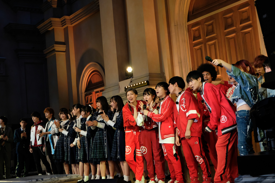 青春高校3年C組＜メジャーデビューシングル「君のことをまだ何にも知らない」CDリリース記念イベント＞ヴィーナスフォート教会広場（2020年1月22日）