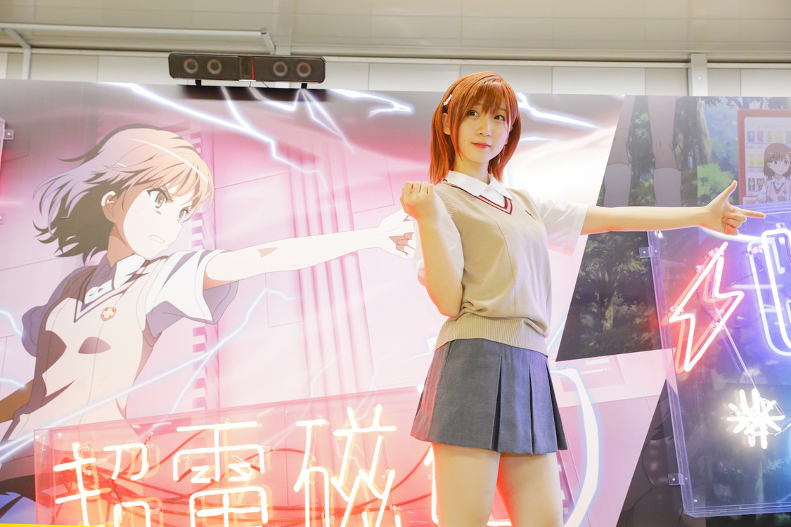 ＜『とある電撃姫の蹴自販機(#とあるキック自販機)』設置記念イベント＞東京メトロ丸ノ内線新宿駅メトロプロムナード（2020年1月20日）