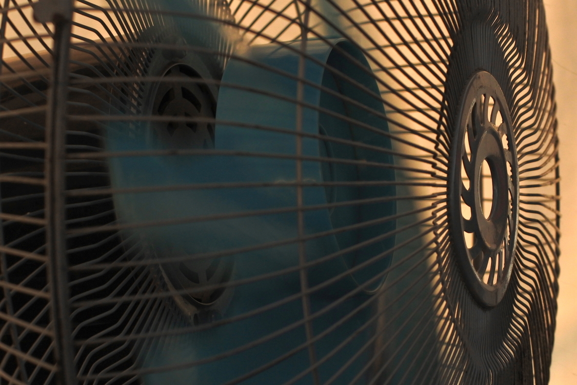 働き者の扇風機