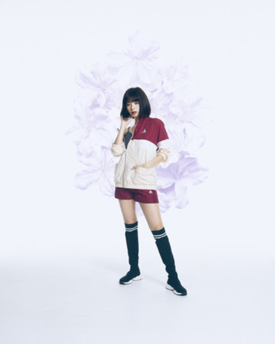 池田エライザ×le coq sportif コラボレートコレクション『ELAIZA LCS』
