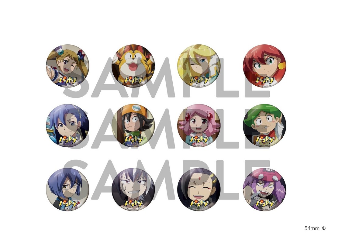 トレーディングキャラクター缶バッジ（シーン絵柄）