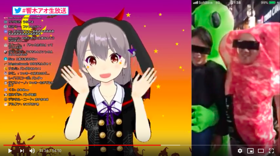 渋谷の人々と交流