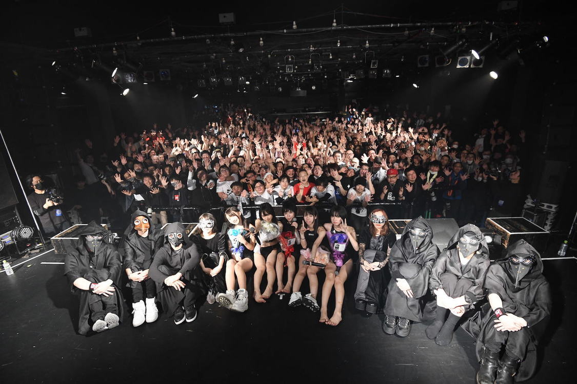 ＜鶯籠 2nd ワンマンライブ「修羅場」＞恵比寿LIQUIDROOM（2020年2月7日）／撮影：斉藤明