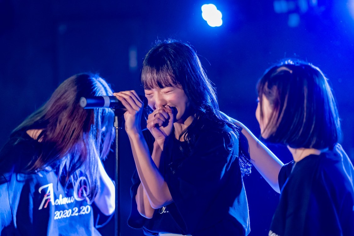 左から小橋沙羅、望月レイラ、呉井夢月