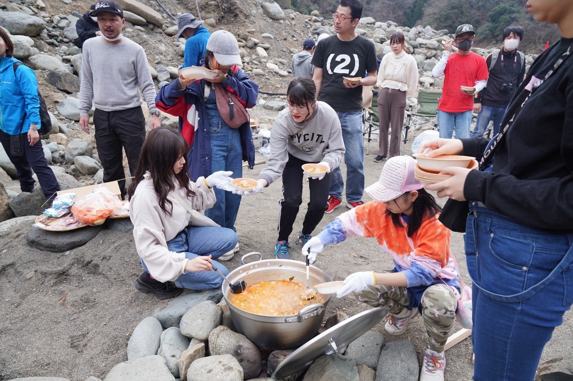＜新汗覚キャンプ＞神奈川県相模原市 青野原 野呂ロッジ（2020年2月22日）