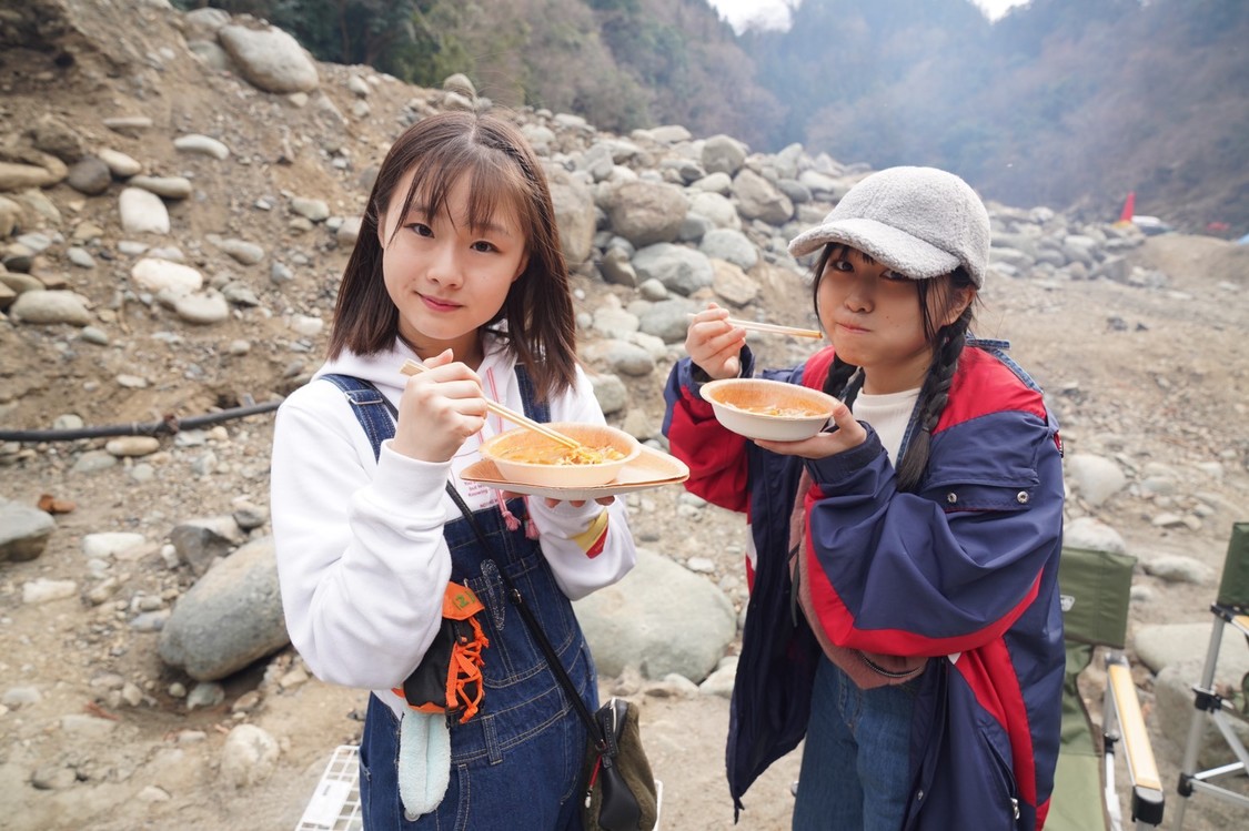 ＜新汗覚キャンプ＞神奈川県相模原市 青野原 野呂ロッジ（2020年2月22日）