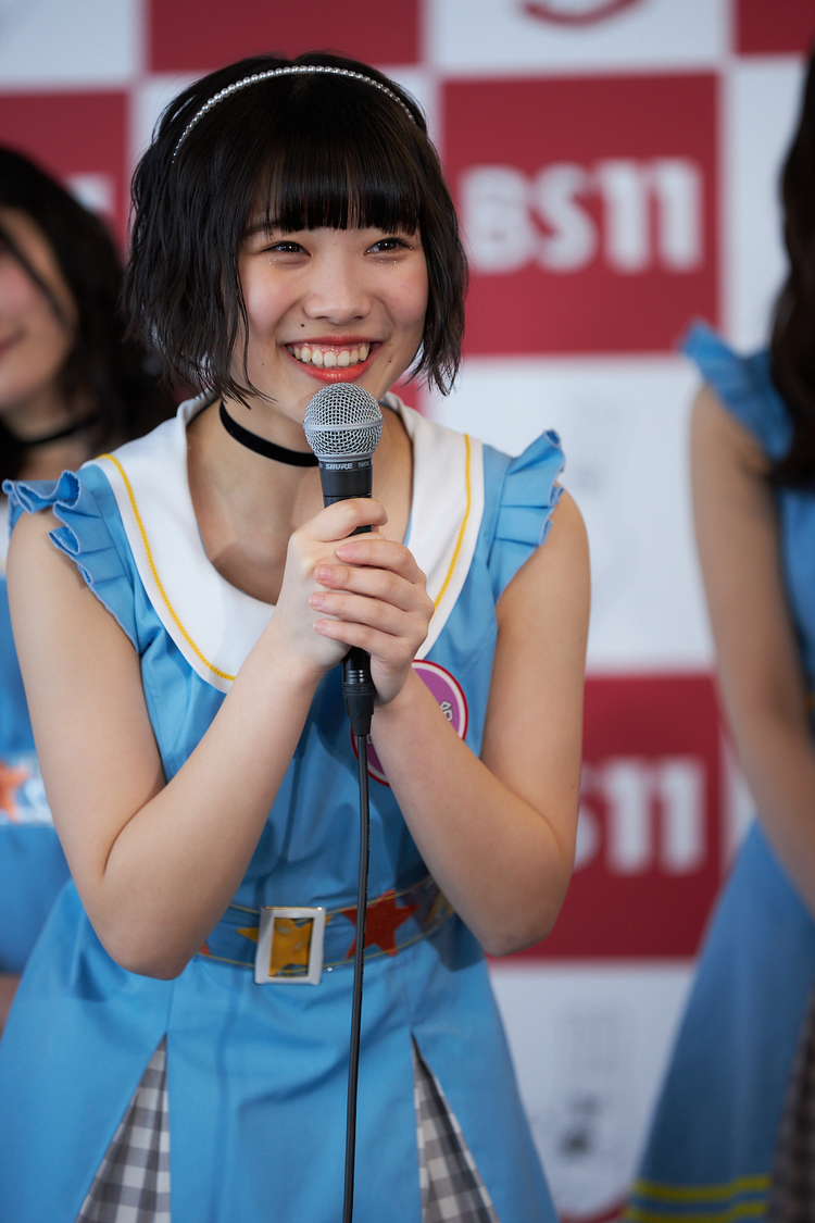 的場華鈴　『虹のコンキスタドールが本気出しました!?』記者会見より