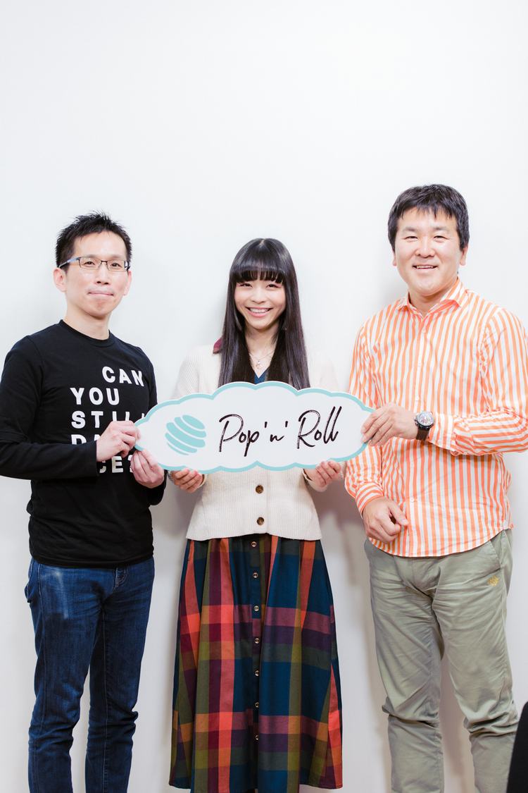 余田圭介さん、寺嶋由芙、吉江敏行さん