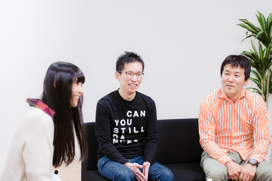 寺嶋由芙、余田圭介さん、吉江敏行さん