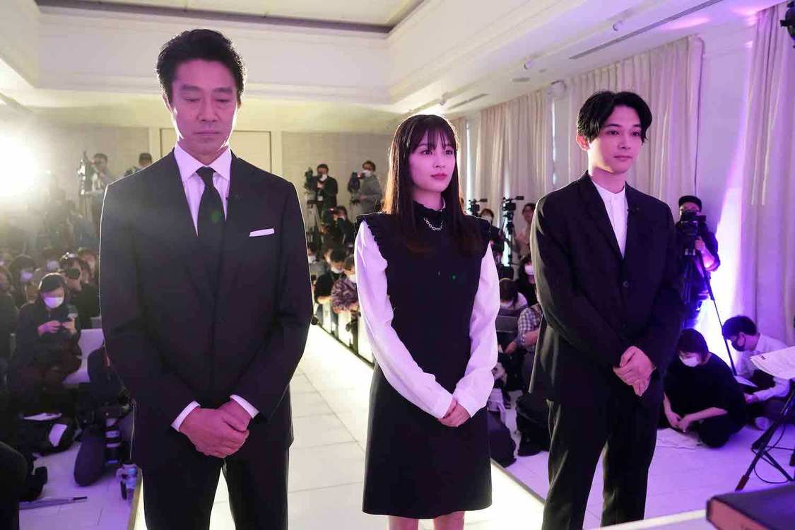 堤真一、広瀬すず、吉沢亮＜映画『一度死んでみた』大ヒット祈願ミサイベント＞より