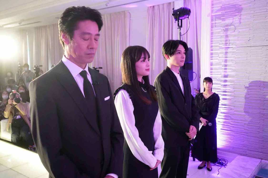 堤真一、広瀬すず、吉沢亮＜映画『一度死んでみた』大ヒット祈願ミサイベント＞より
