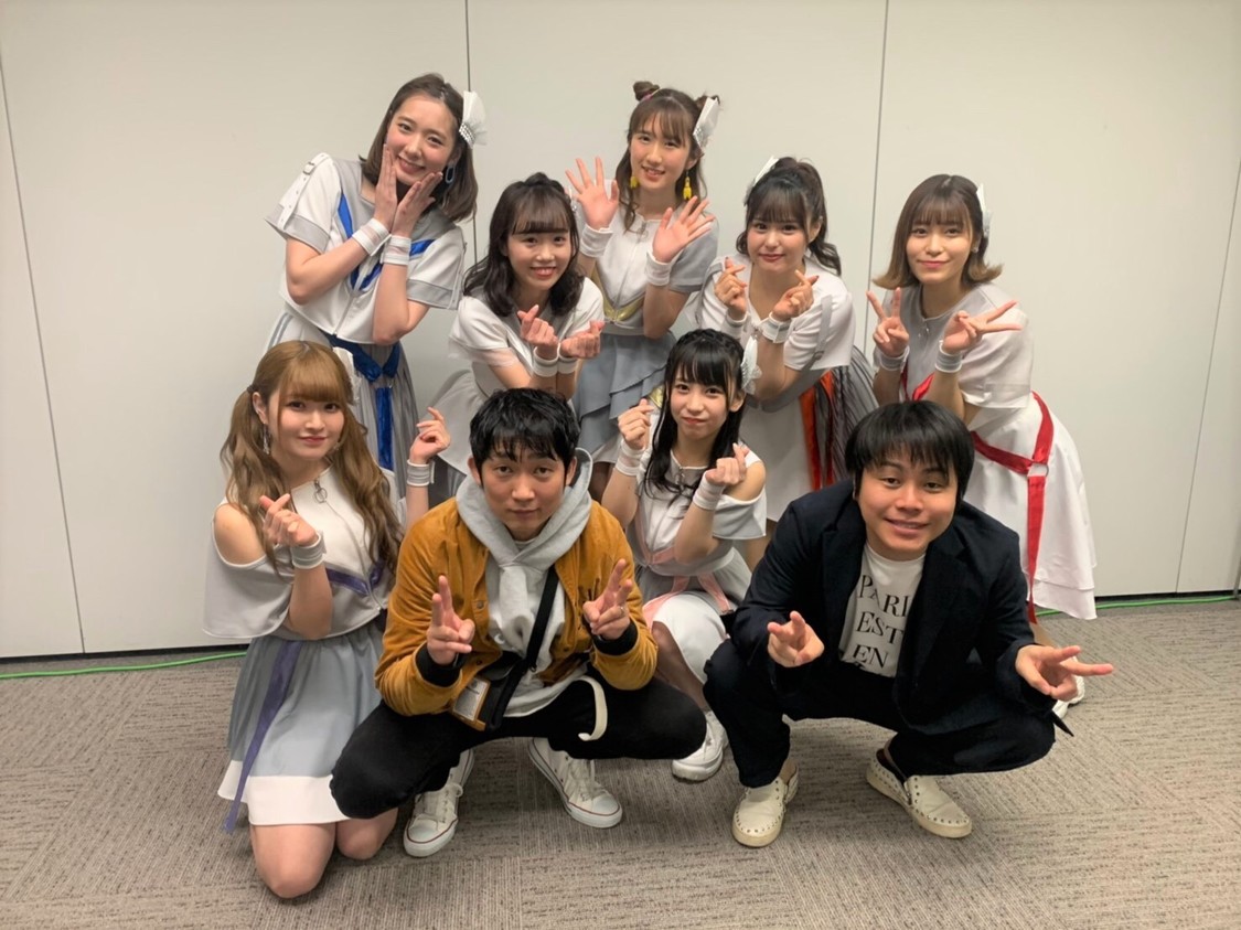 NON STYLEとともに撮影