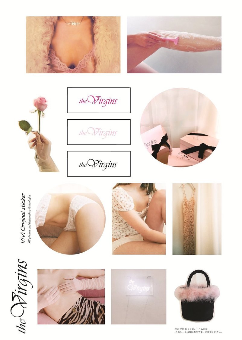 「the Virgins」ステッカー