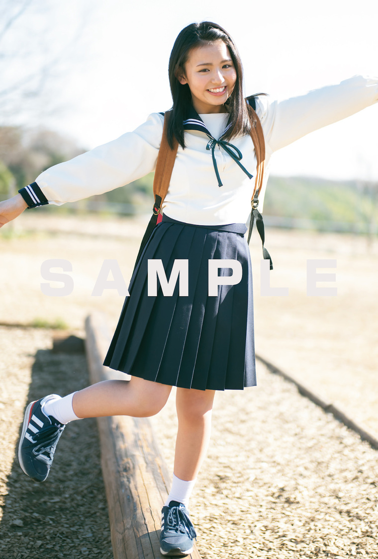 【『graduation2020中学卒業』タワーレコード オンライン特典】峯吉愛梨沙（STU48） ポストカード