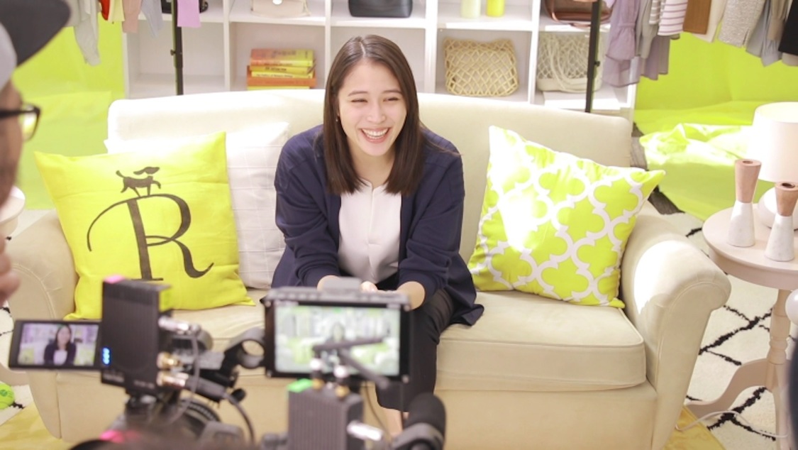 『広瀬アリスのロペピクチャンネル』メイキング