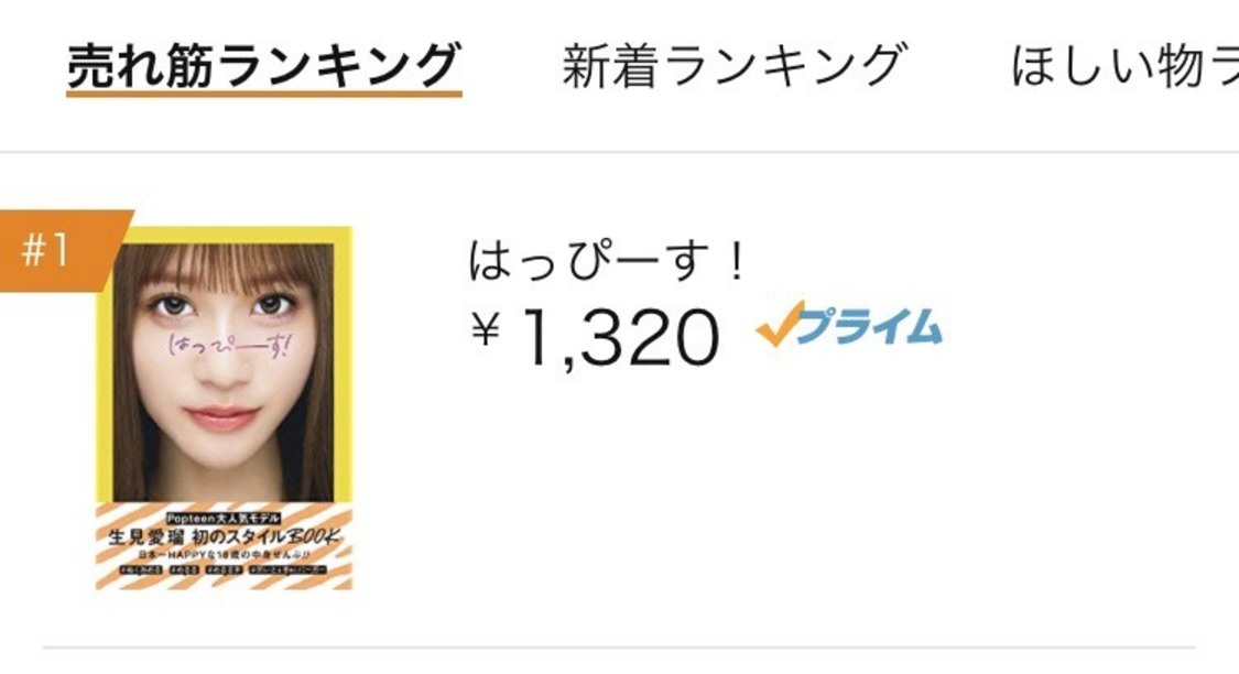 Amazonランキング画像