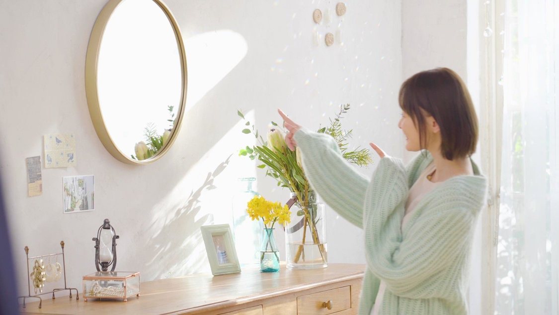 CMメイキングカット