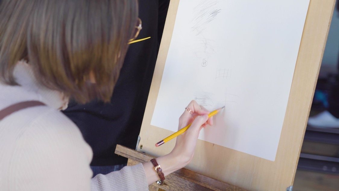 CMメイキングカット