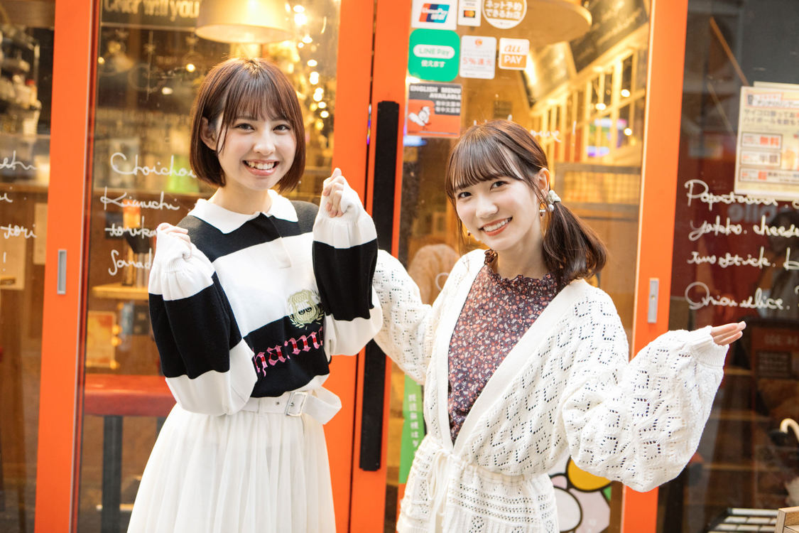 沖口優奈（マジカル・パンチライン）、江嶋綾恵梨（26時のマスカレイド）｜池袋『がブリチキン。』