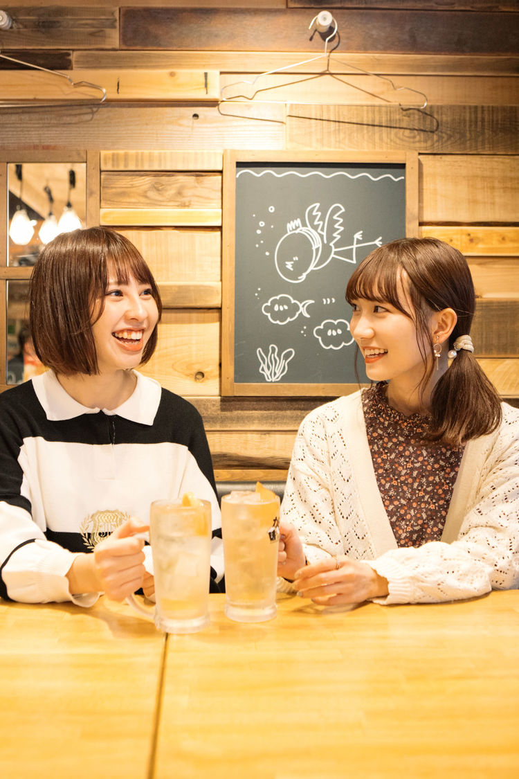 沖口優奈（マジカル・パンチライン）、江嶋綾恵梨（26時のマスカレイド）｜池袋『がブリチキン。』