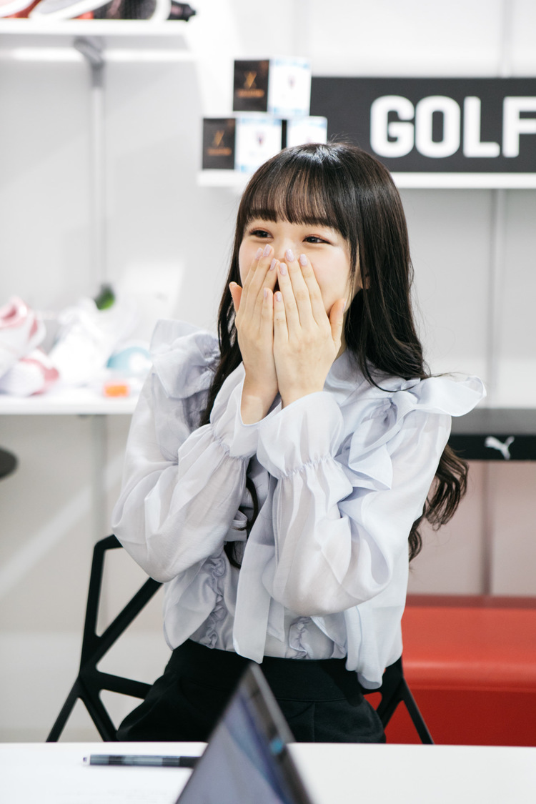 音嶋莉沙（＝LOVE）｜COBRA PUMAゴルフ