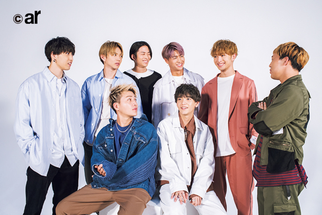 FANTASTICS／『ar』5月号より